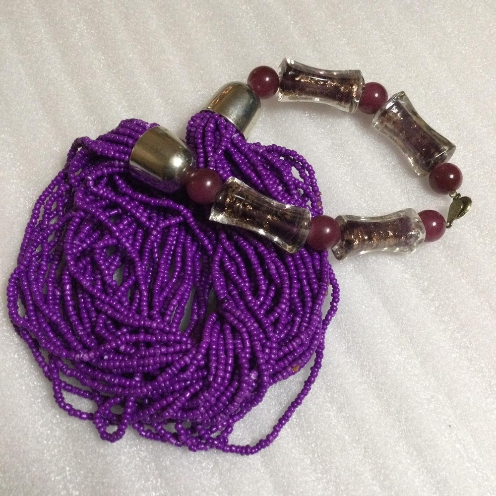 Purple Teng Yue Necklace